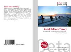 Buchcover von Social Balance Theory