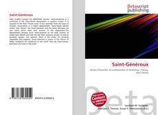 Buchcover von Saint-Généroux
