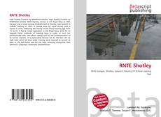 Capa do livro de RNTE Shotley 
