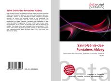 Capa do livro de Saint-Génis-des-Fontaines Abbey 
