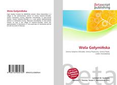 Wola Gołymińska kitap kapağı