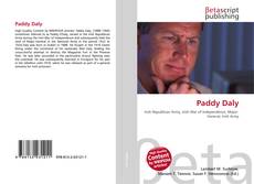 Capa do livro de Paddy Daly 