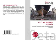USS Don Marquis (IX-215) kitap kapağı