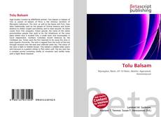 Copertina di Tolu Balsam