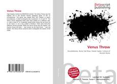 Copertina di Venus Throw