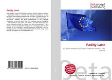 Copertina di Paddy Lane