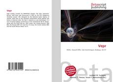Couverture de Vepr