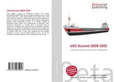 USS Durant (DER-389) kitap kapağı