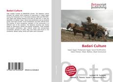 Copertina di Badari Culture