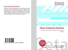 Buchcover von Wola Gródecka-Kolonia