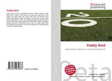 Обложка Paddy Reid
