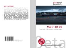 Buchcover von USS E-1 (SS-24)