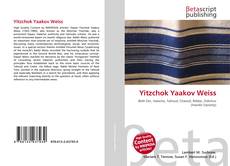 Yitzchok Yaakov Weiss kitap kapağı