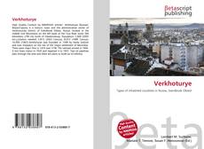 Buchcover von Verkhoturye