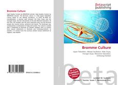 Capa do livro de Bromme Culture 