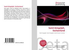 Capa do livro de Saint-Gingolph, Switzerland 