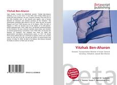 Buchcover von Yitzhak Ben-Aharon