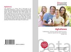 Обложка Aghahowa