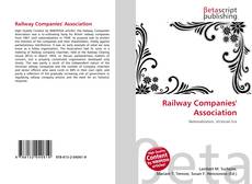 Railway Companies' Association的封面