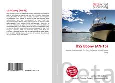 Capa do livro de USS Ebony (AN-15) 
