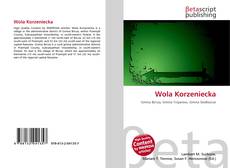 Copertina di Wola Korzeniecka