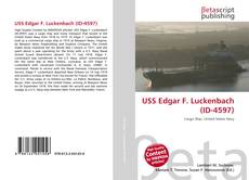 Capa do livro de USS Edgar F. Luckenbach (ID-4597) 