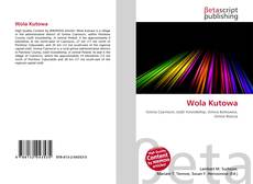 Wola Kutowa的封面