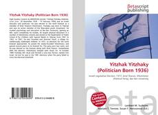 Couverture de Yitzhak Yitzhaky (Politician Born 1936)