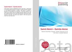 Couverture de Saint-Henri—Sainte-Anne