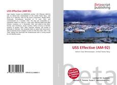 Buchcover von USS Effective (AM-92)