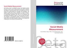 Couverture de Social Media Measurement