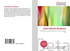 Saint-Hilaire-de-Brens kitap kapağı