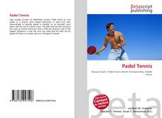 Buchcover von Padel Tennis