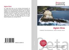 Buchcover von Agion Oros