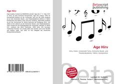 Buchcover von Age Hirv