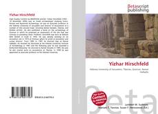 Yizhar Hirschfeld kitap kapağı