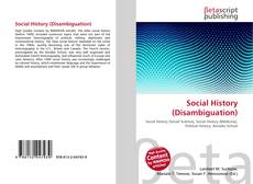 Social History (Disambiguation) kitap kapağı