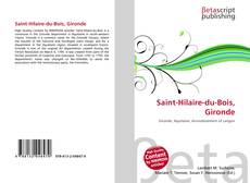 Buchcover von Saint-Hilaire-du-Bois, Gironde