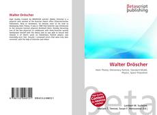 Buchcover von Walter Dröscher