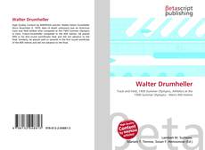 Capa do livro de Walter Drumheller 