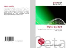 Walter Durdent的封面