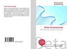 Couverture de Wola Orzeszowska