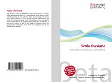 Buchcover von Wola Owsiana