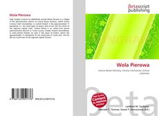 Couverture de Wola Pierowa