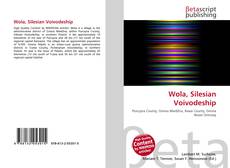 Buchcover von Wola, Silesian Voivodeship