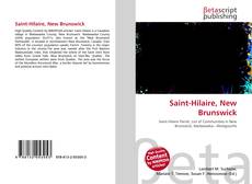 Copertina di Saint-Hilaire, New Brunswick