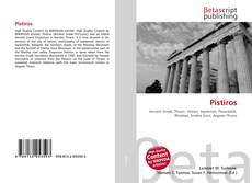Copertina di Pistiros