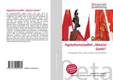Buchcover von Agitationsstaffel „Maxim Gorki“