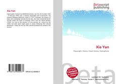 Copertina di Xia Yan