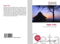 Ogbe Tribe的封面